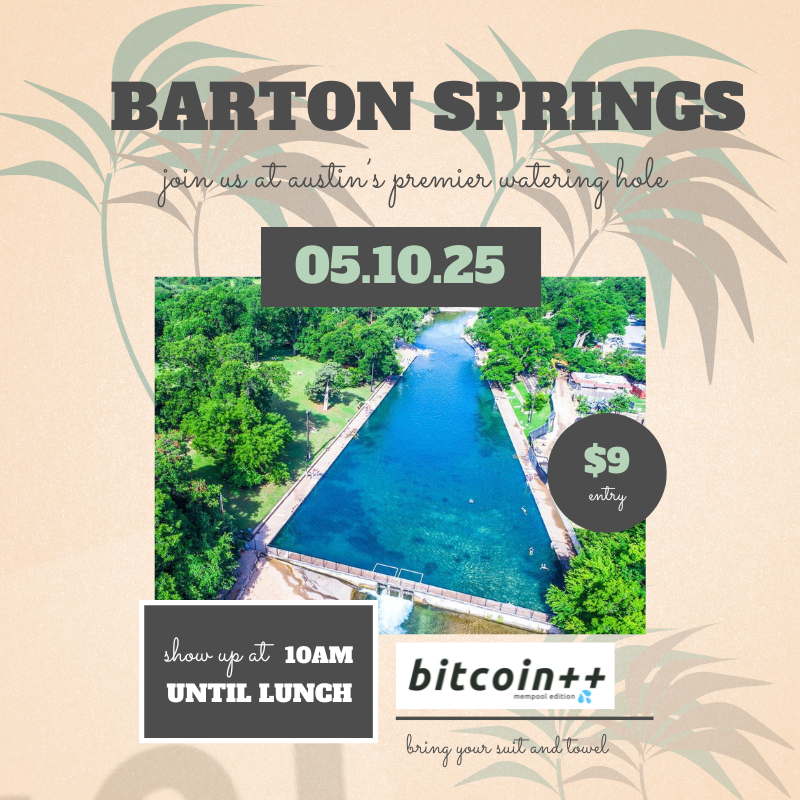 Barton Springs Hang