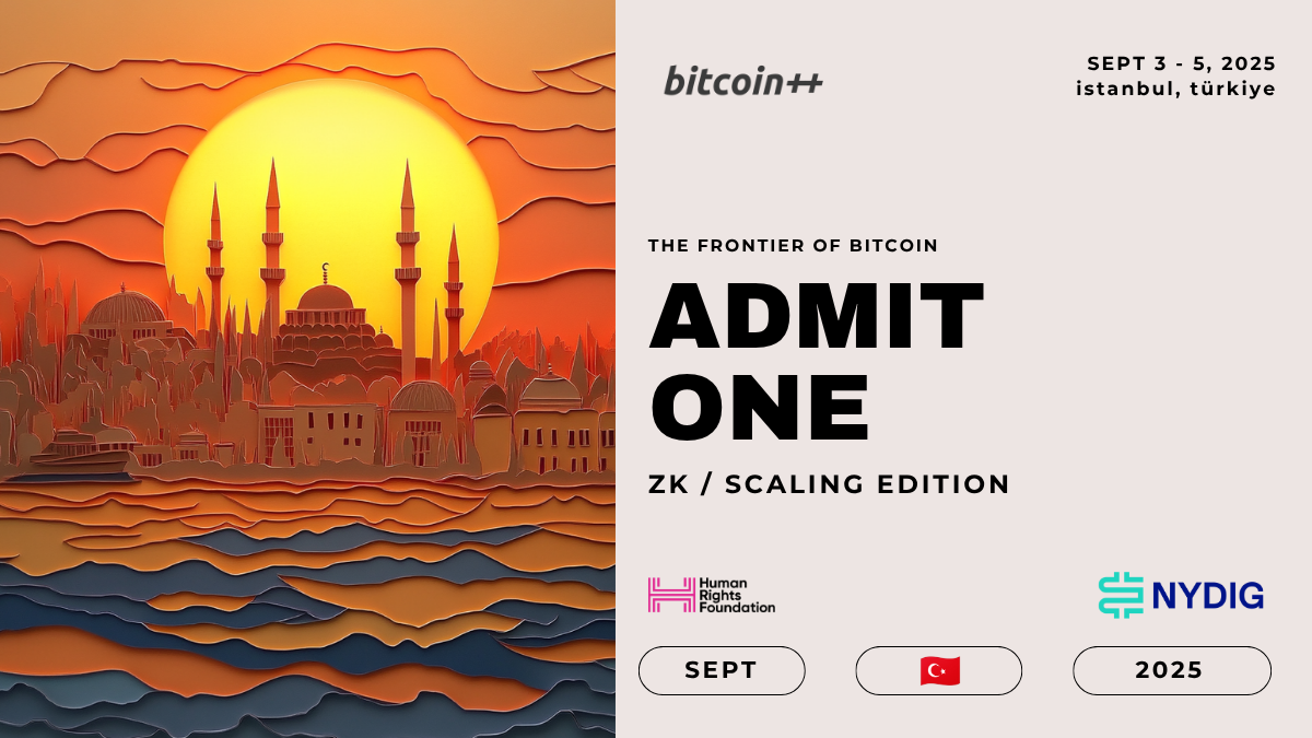 bitcoin++ istanbul